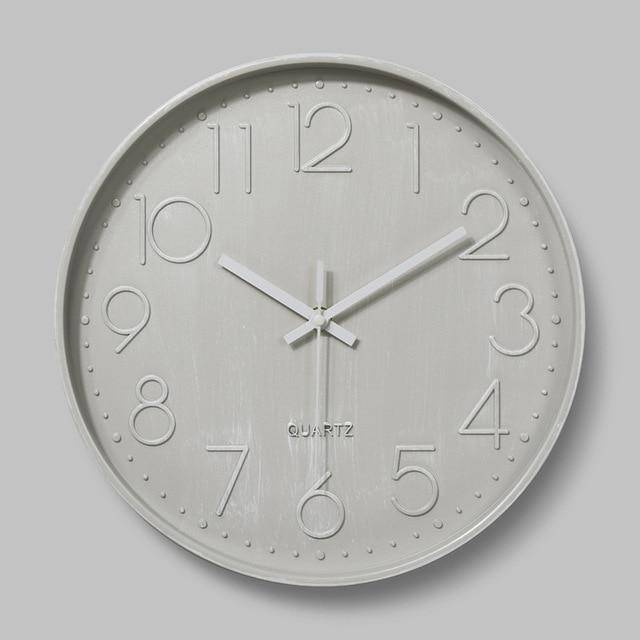 Colorful Round Wall Clock | Modern Wall Clock 30cm 0
