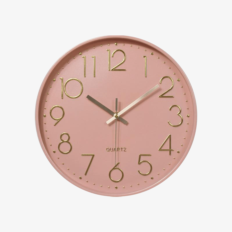 Colorful Round Wall Clock | Modern Wall Clock 30cm 1