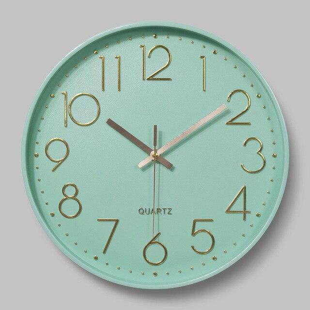 Colorful Round Wall Clock | Modern Wall Clock 30cm 4