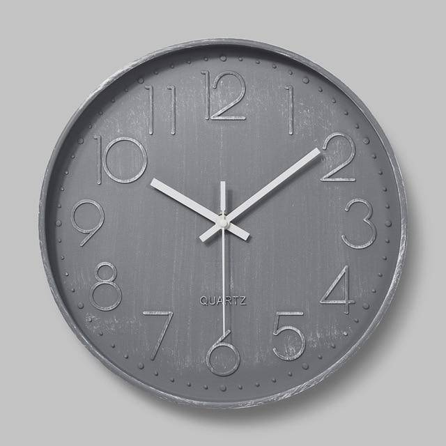 Colorful Round Wall Clock | Modern Wall Clock 30cm 5