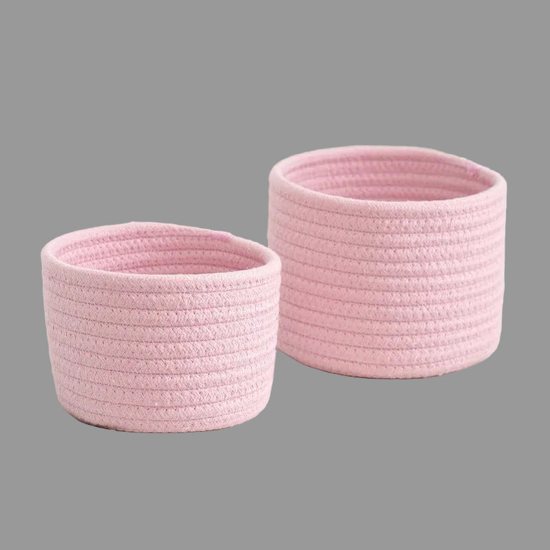 Cotton Rope Storage Baskets | Organizer for Toys and Sundries