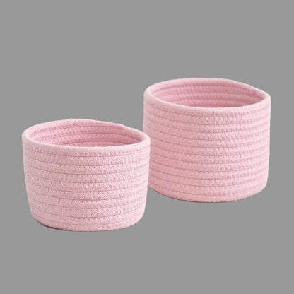 Cotton Rope Storage Baskets | Organizer for Toys and Sundries