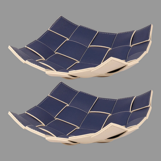 Elegant PU Leather Valet Tray | Storage Organizer