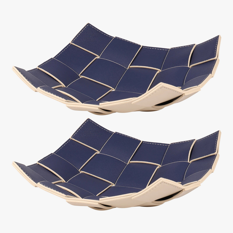 Elegant PU Leather Valet Tray | Storage Organizer