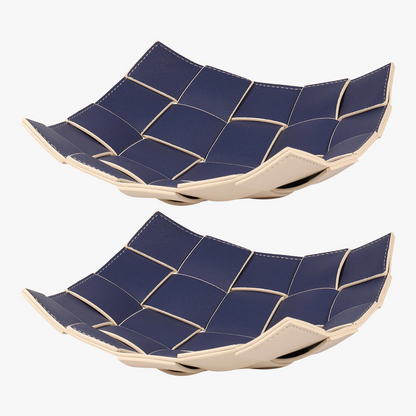 Elegant PU Leather Valet Tray | Storage Organizer